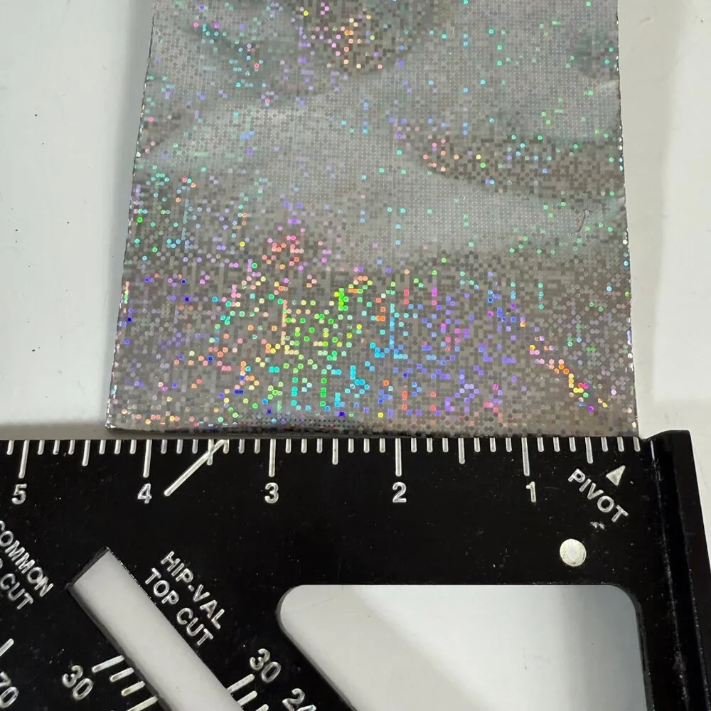 Gift Bag Lot of 35 Holographic Silver 4
